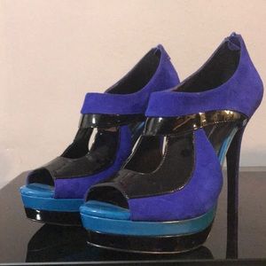 Colorful Jessica Simpson Platform Heels!!!